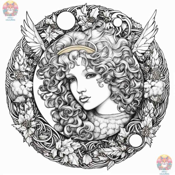 Holiday Magic: Illuminate Your Season with Christmas Wreath Coloring