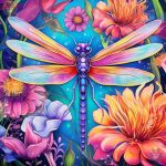 dragonfly coloring page 0063