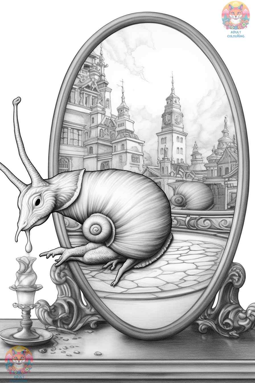 Introducing Our Awesome Snail Coloring Page Collection - adultcolouring.com